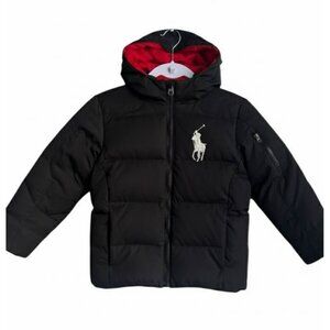 🔥 Polo Ralph Lauren Boys Big Pony Down Puffer 7